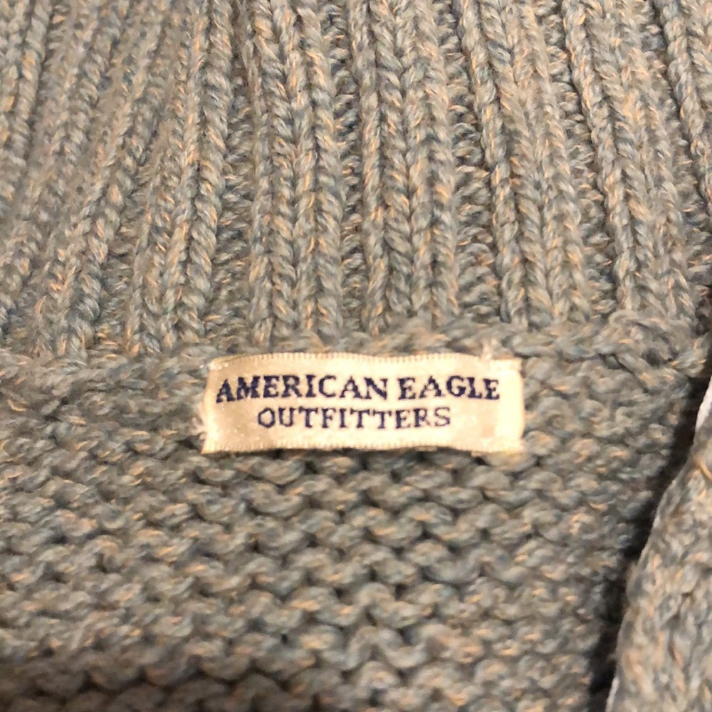 American Eagle Cropped Single Button Cardigan Swe… - image 6